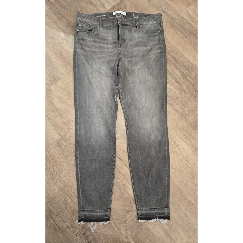 Liverpool‎ Eco Logical Ankle Skinny Grey Jeans Size 12/31